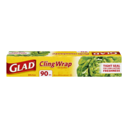 GLAD CLING WRAP 90M - 90 Pack