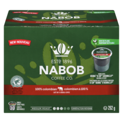 NABOB 100PCT COLOMBIAN PODS...